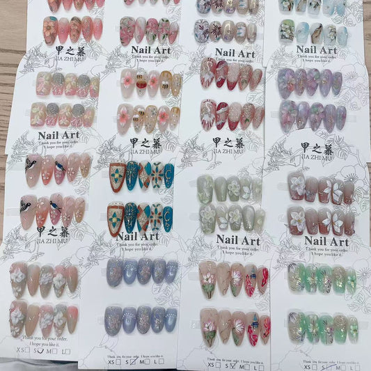 Handmade  Press on nails